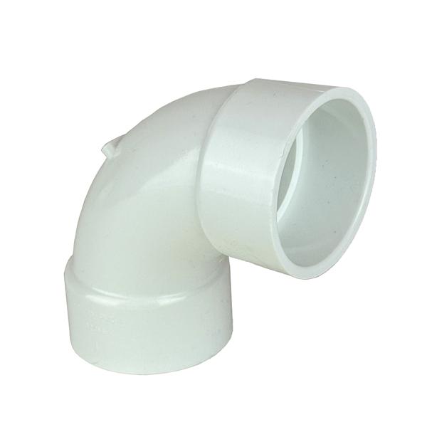 406-020SW 2 in. Slip x Slip Schedule 40 PVC Pool Sweep Elbow