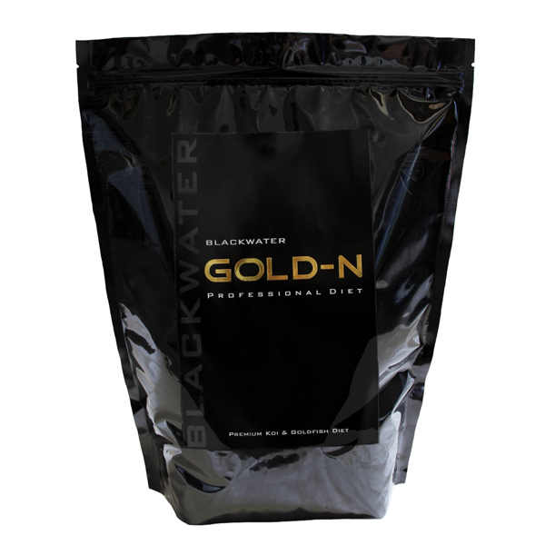 GoldN2M 2 lbs Blackwater Gold-N Fish Food, Medium Pellet