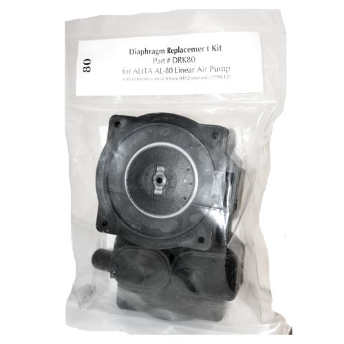DRK80 Diaphragm Kit for AL-80 with Replacement Air Filter