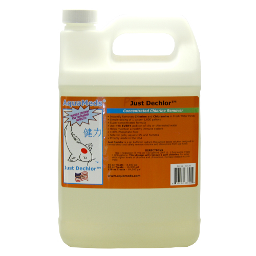 JD128 Just Dechlor Freshwater Ponds - 128 oz