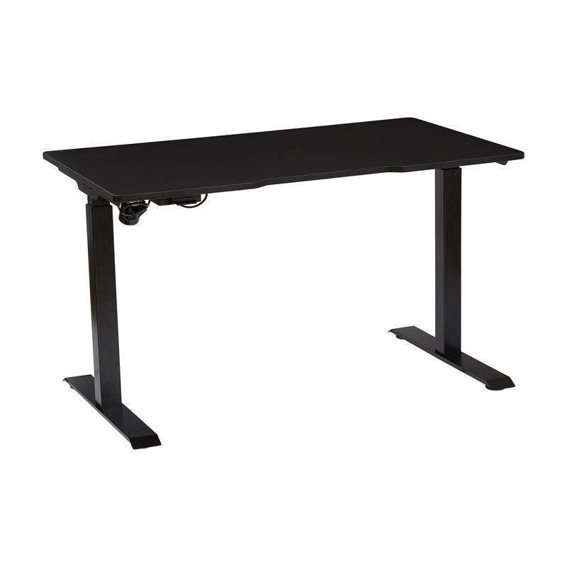 Picture of Unique Furniture SWIFT-BLK 47 in. Electric Height Adjustable Metal Swift Sit & Standing Desk&#44; Black