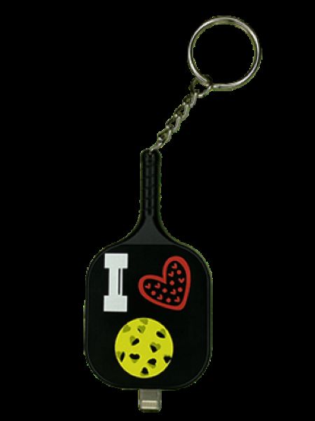 PADDLE Pickleball Paddle Portable Charger Keychain