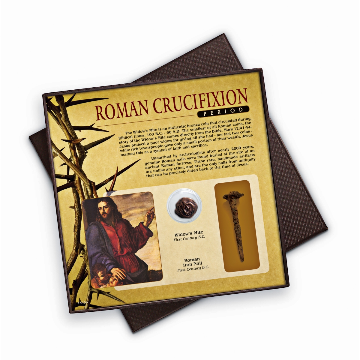 Picture of American Coin Treasures 13456 Roman Crucifixion Period Widows Mite & Nail Collection