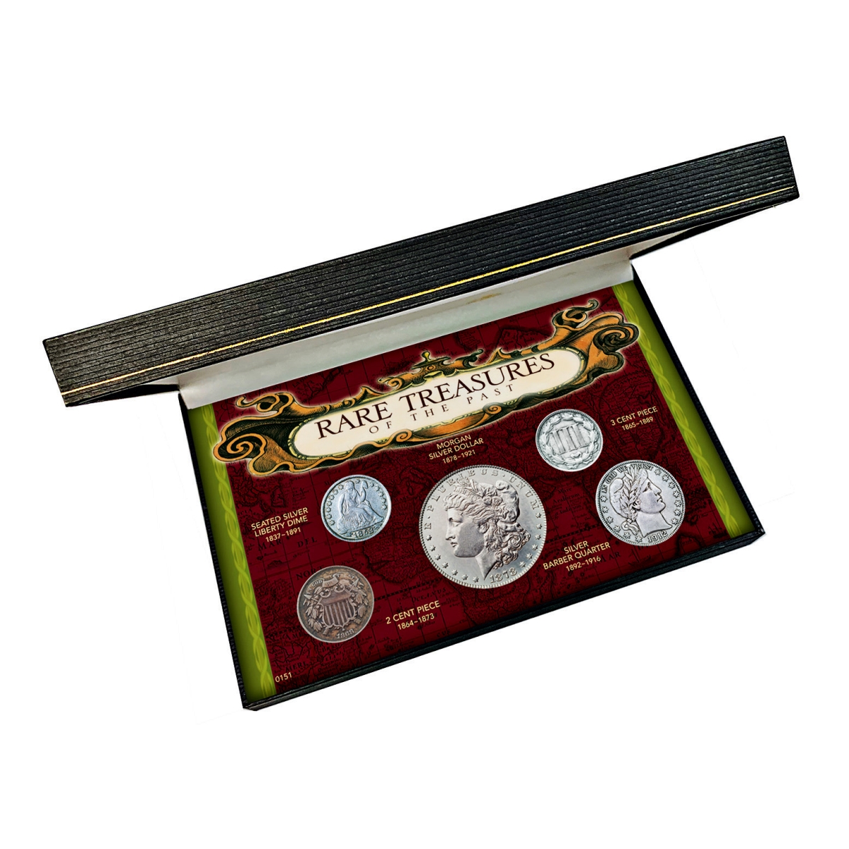151 Rare Treasures of the Past Coins Display Box -  UPM Global