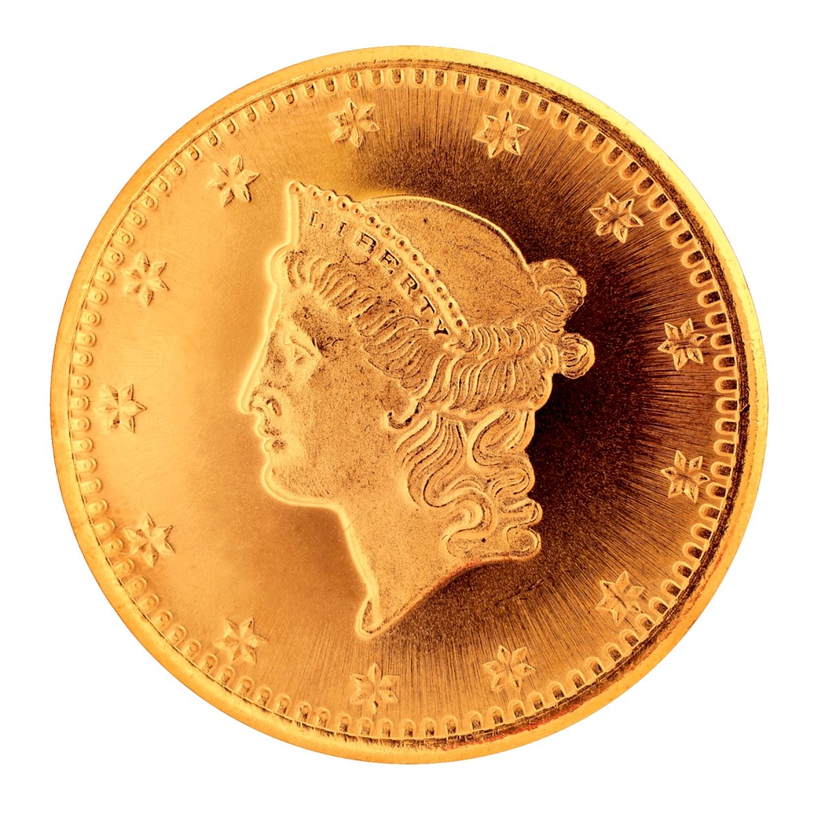 Picture of UPM Global 3548 Tribute to Americas Most Beautiful Coins - Liberty Head Gold Dollar 1 1849-1854 Replica Coin