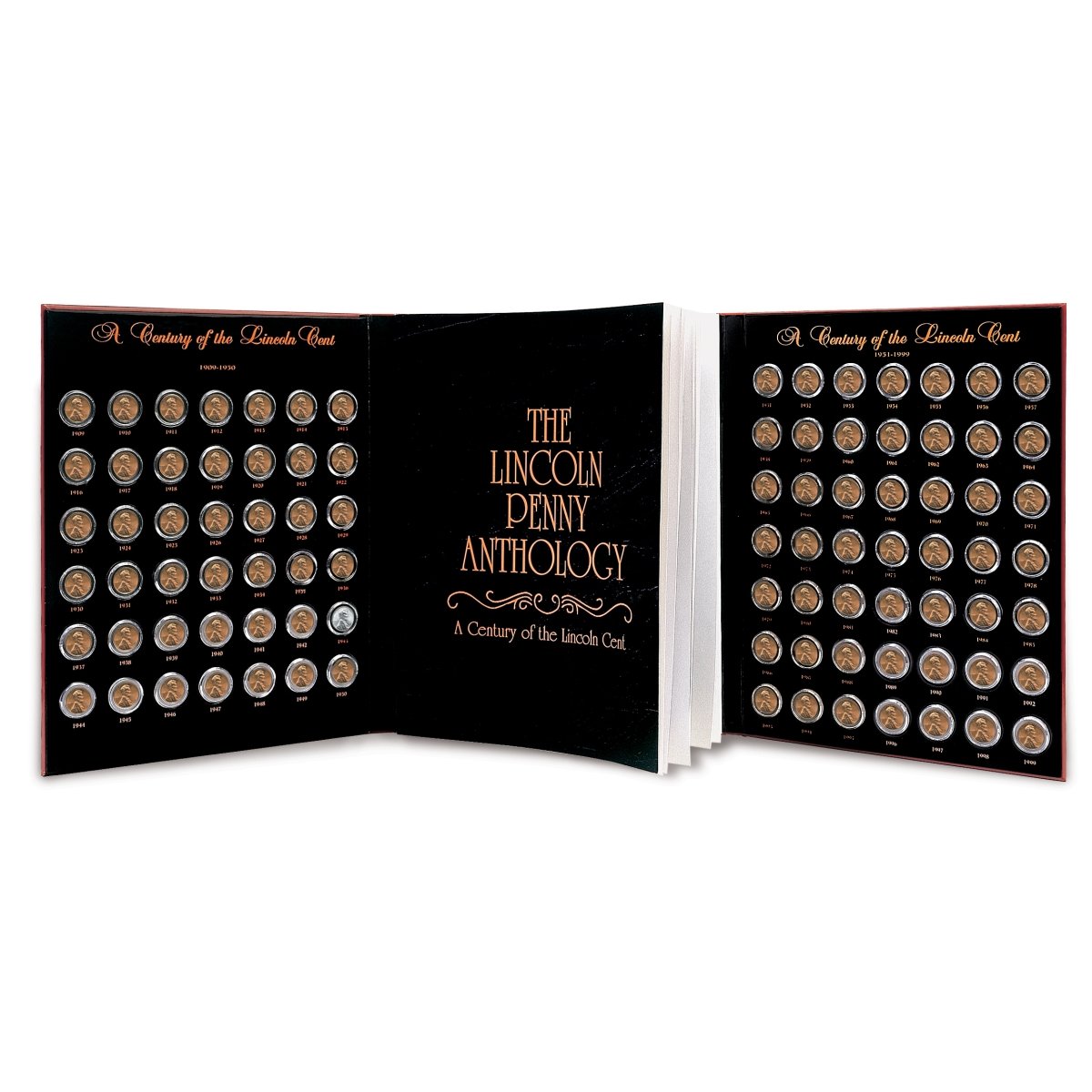 Picture of UPM Global 4072 Lincoln Penny Anthology Coffee Table Book & Coin Set