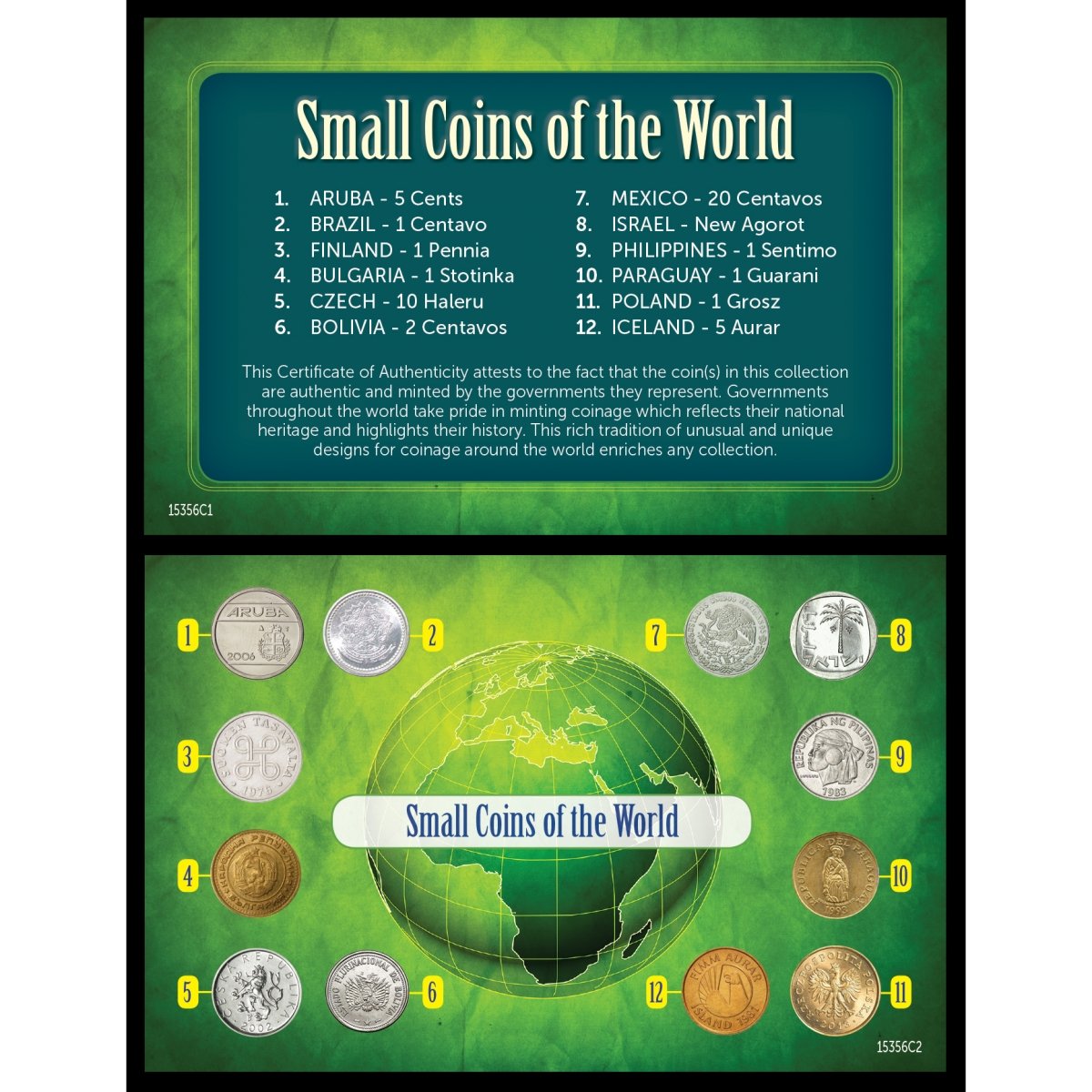 Picture of UPM Global 15356 Small Coins of the World