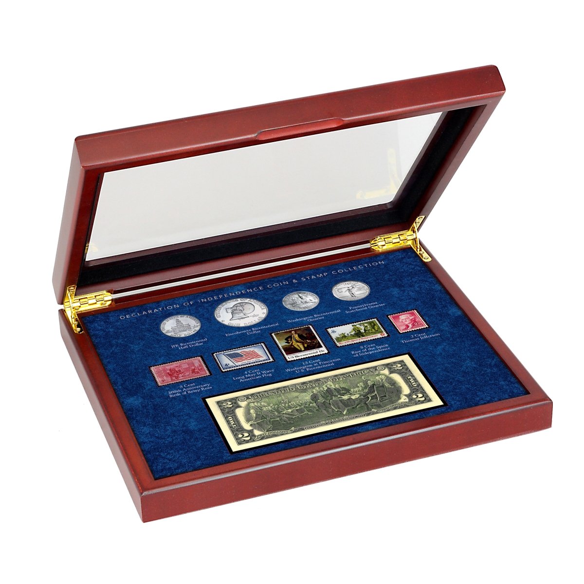 Picture of UPM Global 15387 Declaration of Independence Coin & Stamp Collection