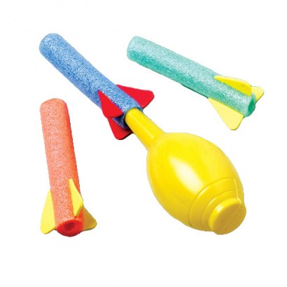 Picture of US Toy 1179X8 Foam Rocket Launchers - 12 Per Pack - Pack of 8