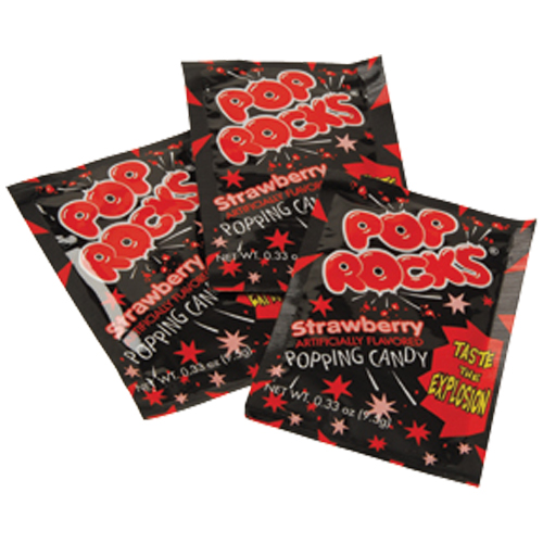 US Toy  24 Piece Pop Rocks Candy, Strawberry