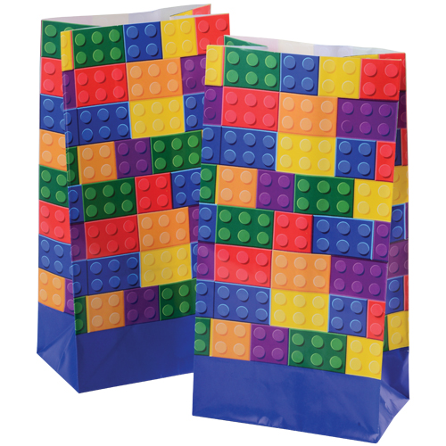 Block Mania Paper Bags - Pack of 12