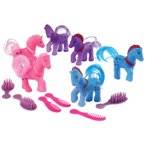 Picture of US Toy 4490 Pony with Comb, Set of 6