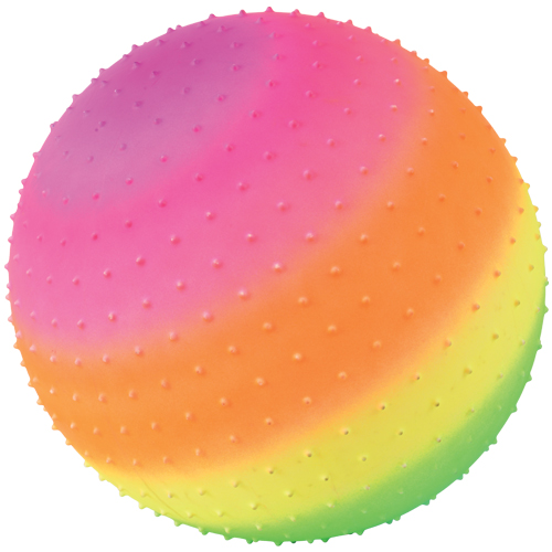 Rainbow Knobby Ball 18 Inch