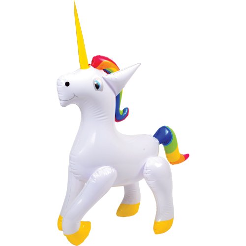 6 Piece Unicorn Inflates - Pack of 6