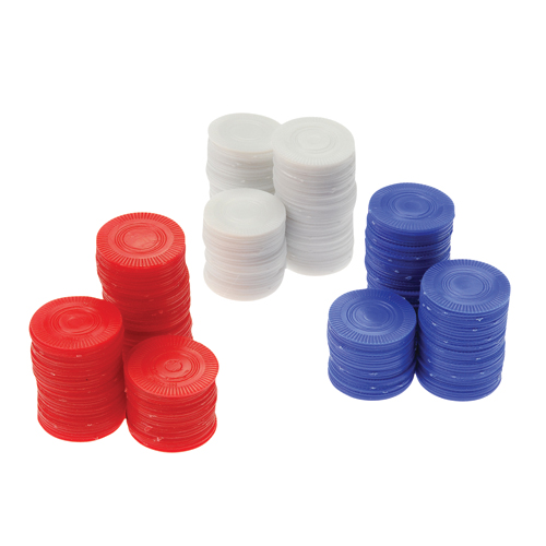 Red Poker Chips - Pack of 100