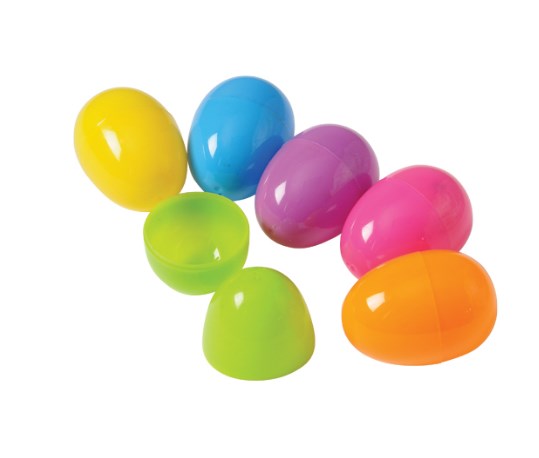 2.37 in. Plastic Eggs