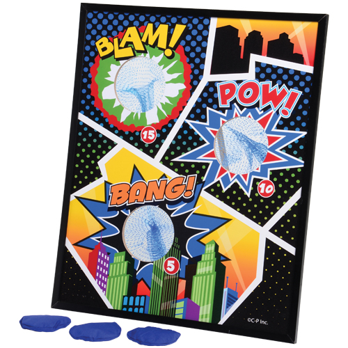US Toy  Superhero Bean Bag Toss