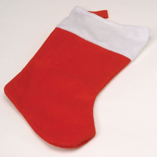 US Toy XM492 Traditional Felt Stocking