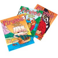 US Toy 1736 Pirate Coloring Books -  US Toy Company
