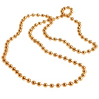 Picture of US Toy JA666-09 Metallic Bead Necklaces - Orange