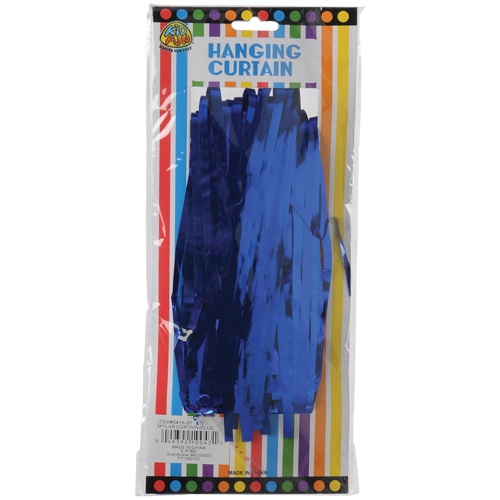 Picture of US Toy 5415-07 Hanging Curtain - Blue
