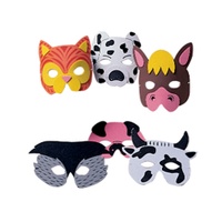 Farm Animal Foam Masks