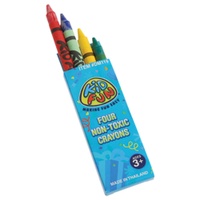 US Toy DM119 Kid Fun Crayons - Pack of 4