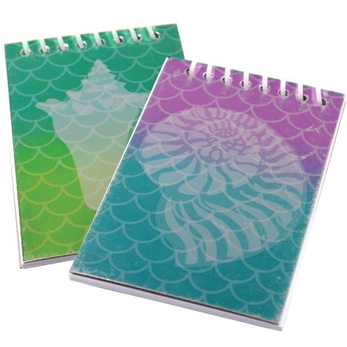 Picture of US Toy 4616 Mermaid Scale Notebooks for Students - Pack of 12
