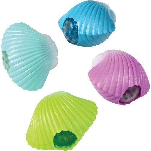 Picture of US Toy 4623 Sea Shell Squeeze Balls for Kids - Pack of 12