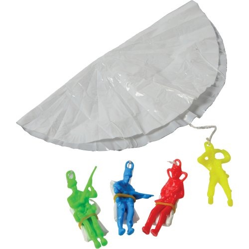 Picture of US Toy 4624 Mini Paratroopers Toy - Pack of 12