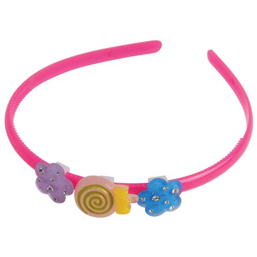 Picture of US Toy JA822 Lollipop Charm Head Bands - Pack of 12
