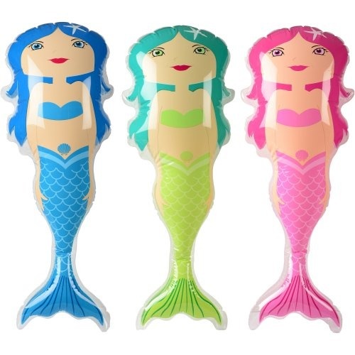 Picture of US Toy IN423 Mermaid Inflates Toy for Kids - Pack of 12