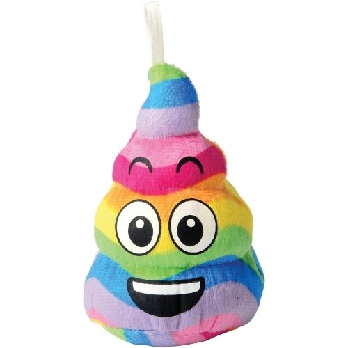 Picture of US Toy SB666 Rainbow Emoji Poop Plush - Pack of 12