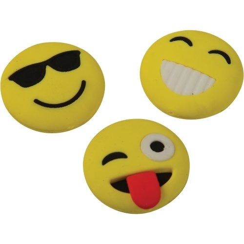 Picture of US Toy LM227 Emoji Erasers for Kids - Pack of 12