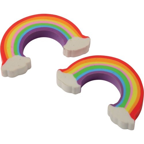 Picture of US Toy LM228 Rainbow Erasers for Kids - 12 Piece