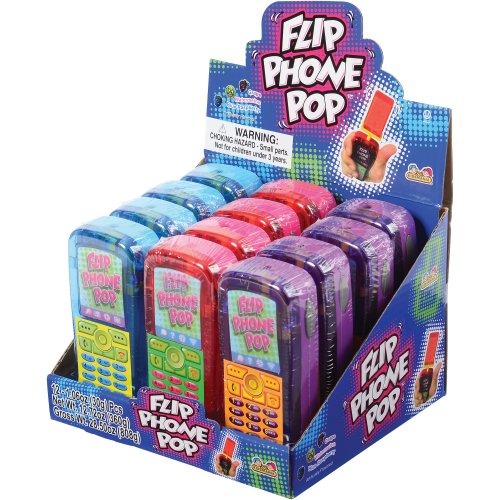 3 in. Flip Phone Pop Toys