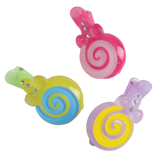 Picture of US Toy JA818 0.8 in. Lollipop Barrettes&#44; Assorted Colors