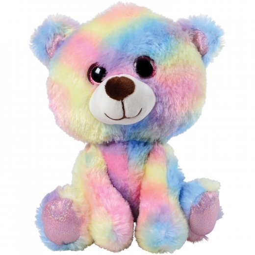 Picture of US Toy SB681 Rainbow Glitter Eyes Bear