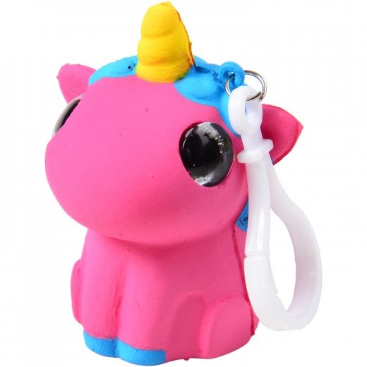 Picture of US Toy 4638 Squishy Unicorns Toy with Glitter Eyes
