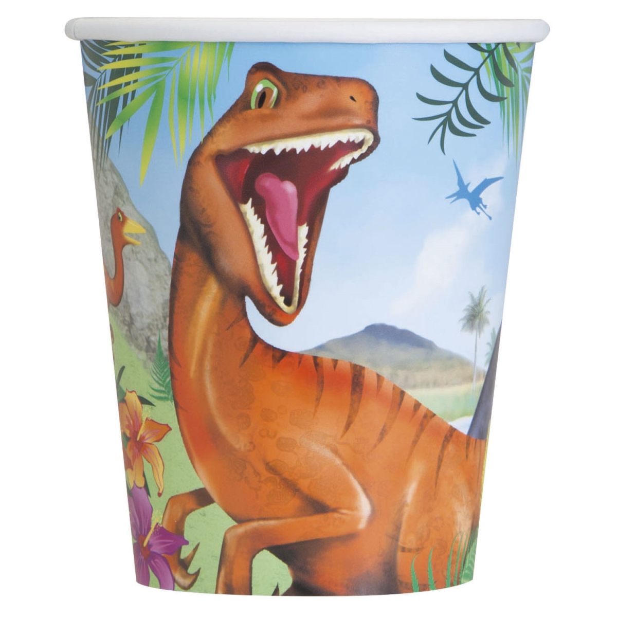Picture of US Toy UNQ-58316 9 oz Dinosaur Party Cups&#44; Pack of 8