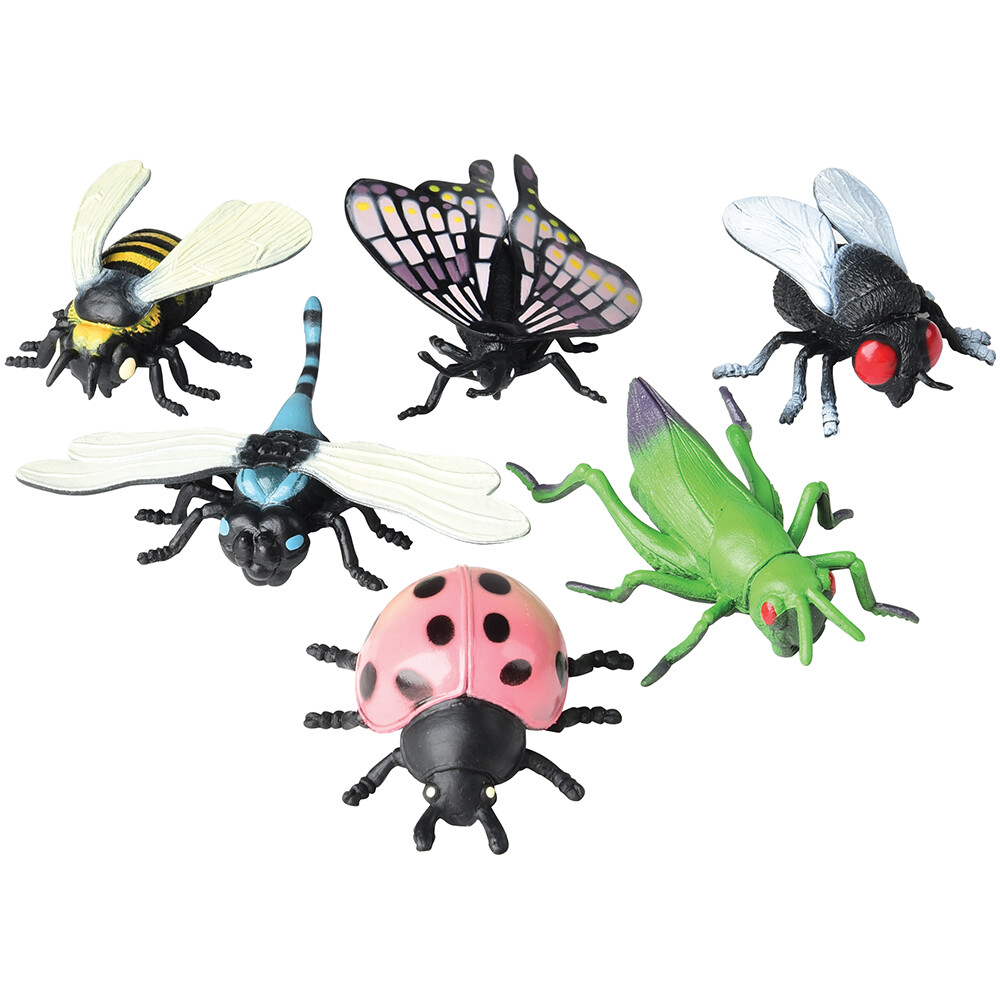5607 Vinyl Insect Finger Puppets