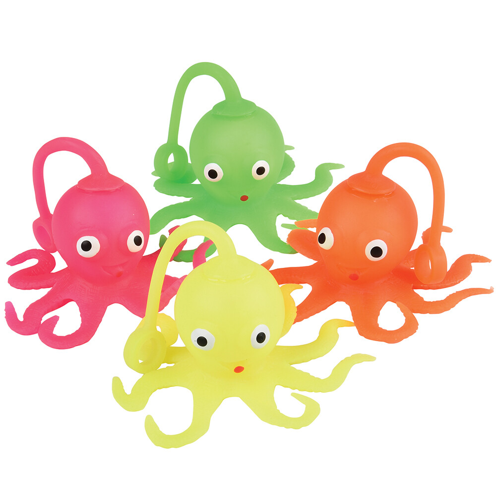 Light-Up Sticky Octopus Yo - Multicolor - 1 lb - Interactive Toy for All Ages