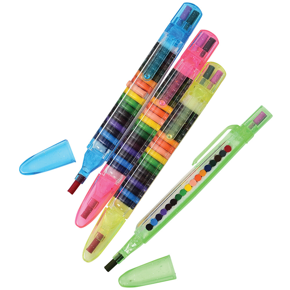 DM149 Glitter Stacking Point Crayon