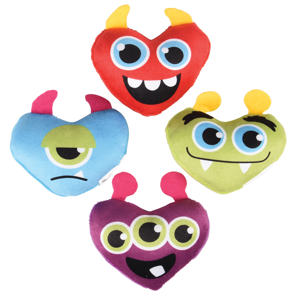Picture of U.S.Toy SB685 Alien Heart Face Plush