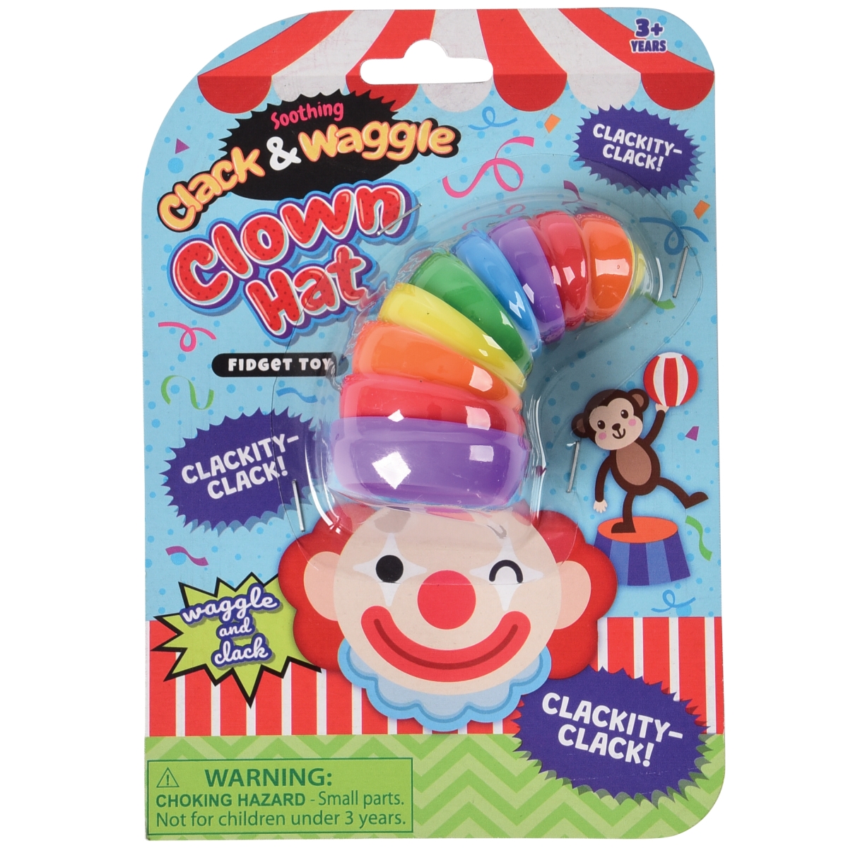 4979 Clack & Waggle Clown Hat - Box of 12