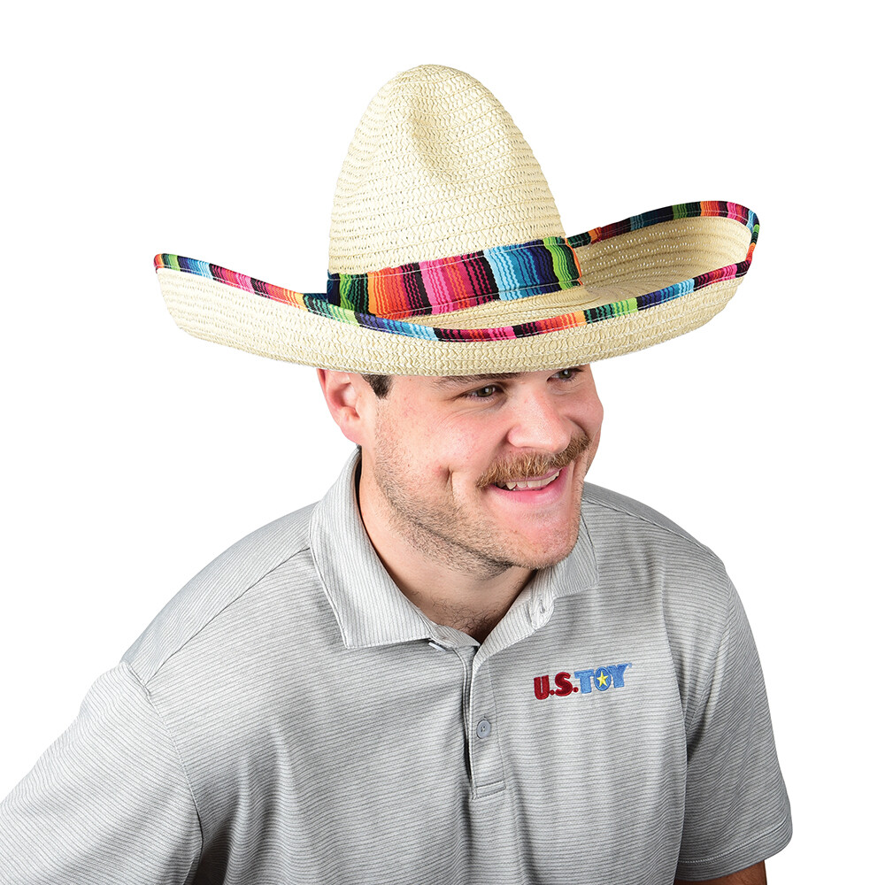 Picture of U.S.Toy H580 Grass Woven Sombrero