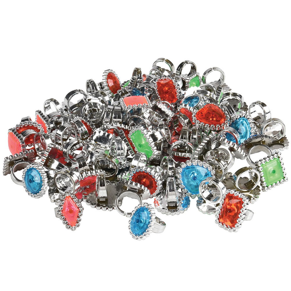 Picture of U.S.Toy VL742 Royal Jewel Rings - 72 Piece