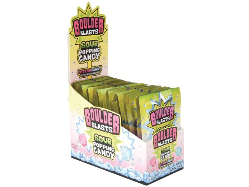 CA460 Boulder Blasts Sour Popping Candy