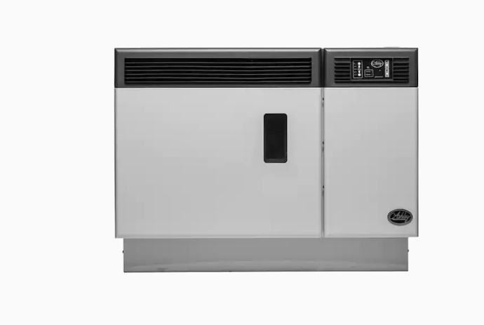 1000 sq ft. Wall Mount Direct Vent Pellet Stove with 28 lbs Hopper & Remote