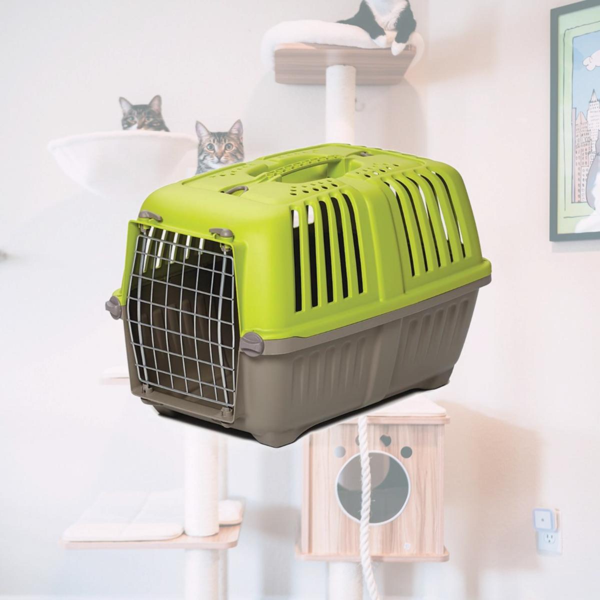 Picture of Midwest 1422SPG Spree Plastic Pet Carrier, Green